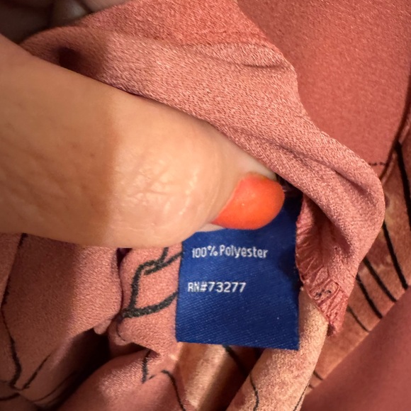 ❤️SUMMER FLORAL PRINT "MAUVE" SLEEVELESS TOP XLARGE #S - Picture 9 of 10